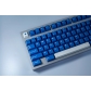 GMK Classic Blue 104+68 Cherry Profile ABS Doubleshot Keycaps Set for Cherry MX Mechanical Gaming Keyboard